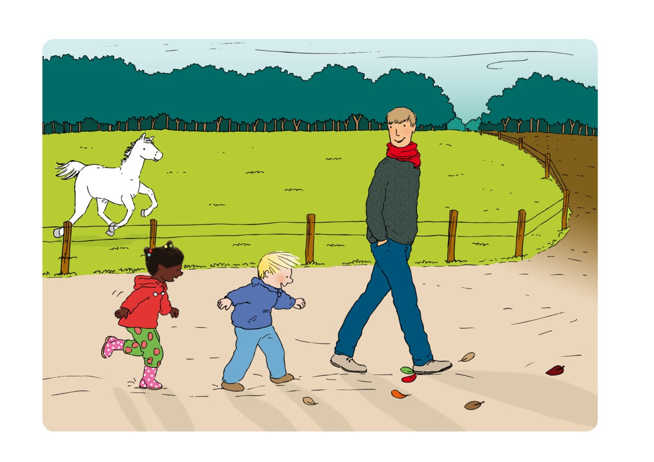 Lola en Lex maken een herfstwandeling (downloadboekje)