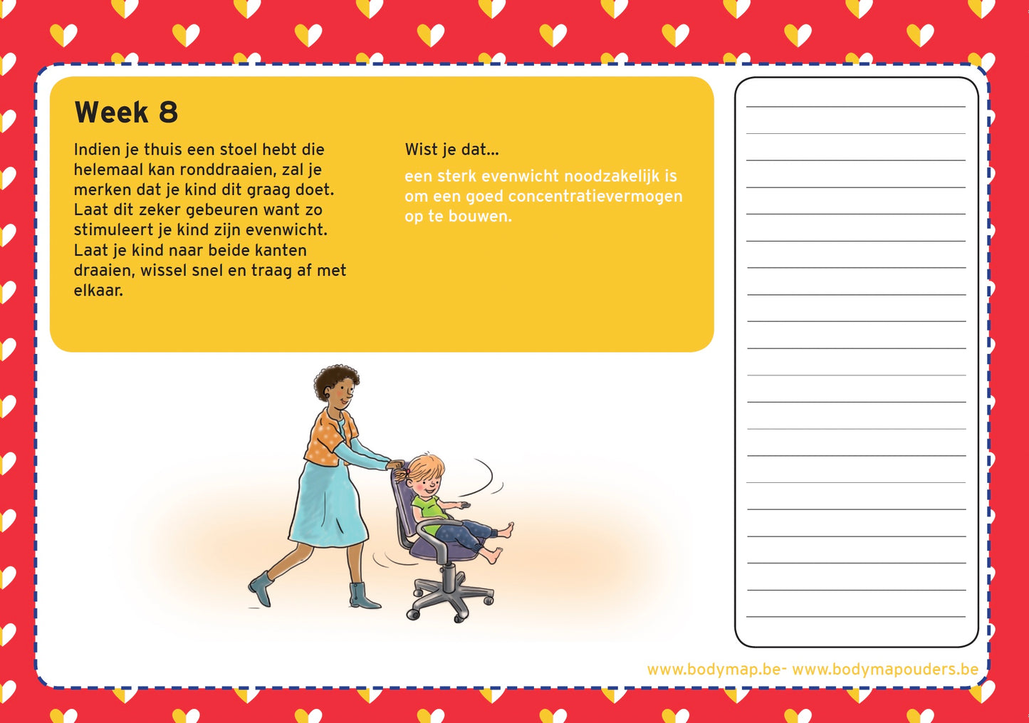 Speelkalender kleuter 3 tot 4 jaar