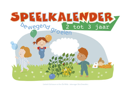 Speelkalender peuter 2 tot 3 jaar